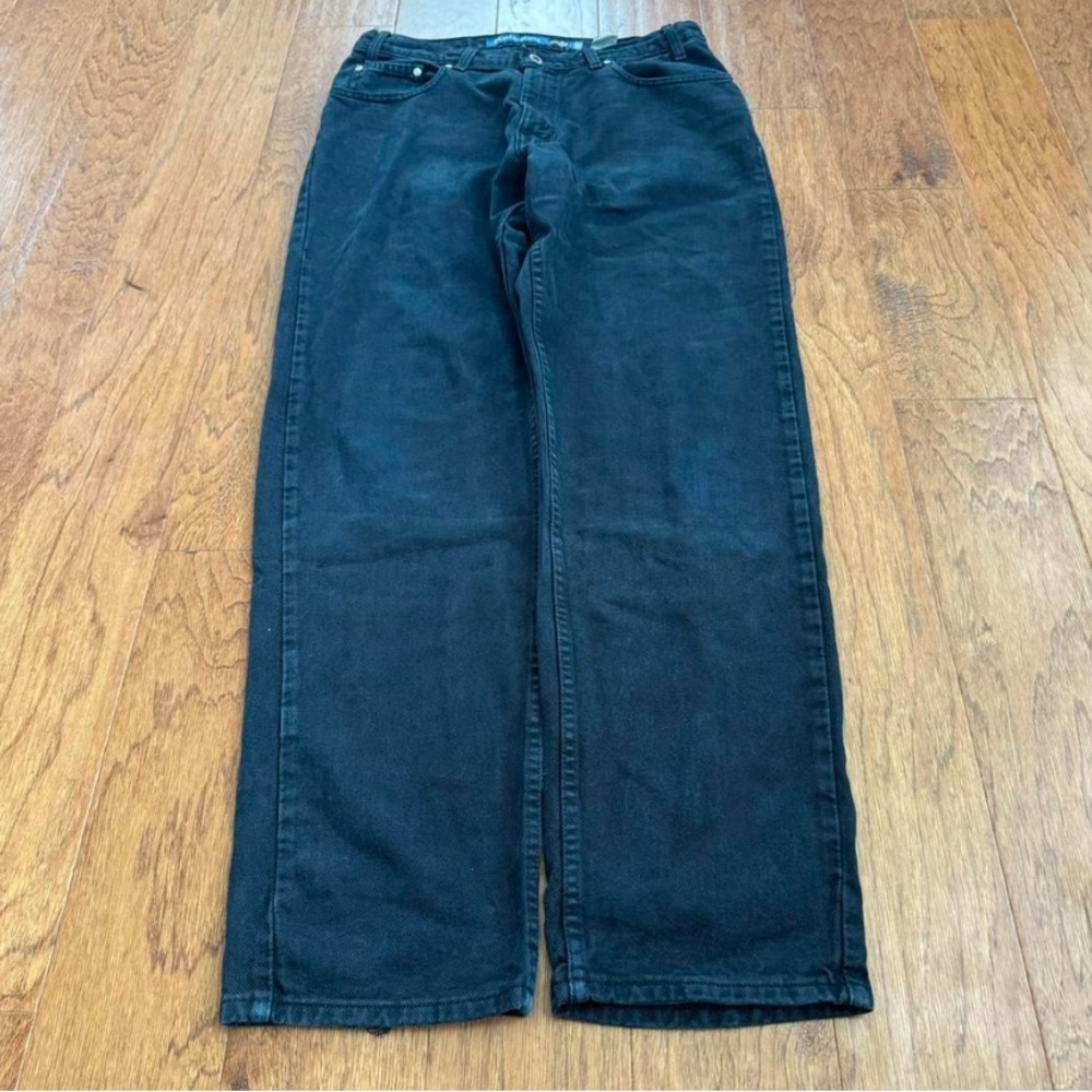 Vintage 1995 Levi's Silver Tab relaxed black jeans